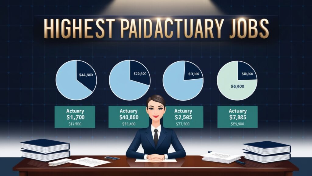 What is the highest paid actuary?